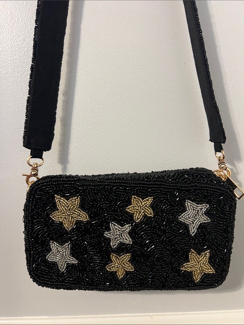 Y2K Midnight Star Beaded Bag - Picture 4 of 6